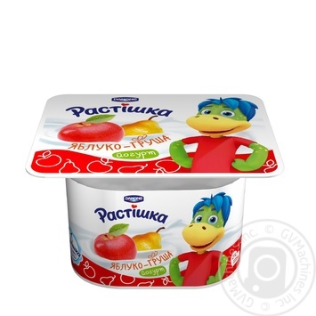 Йогурт Danone Растишка Яблоко-Груша 2% 115г купить, цены на МегаМаркет - фото 1