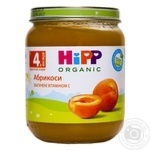 Пюре ХиПП Абрикосы для детей с 4 месяцев 125г