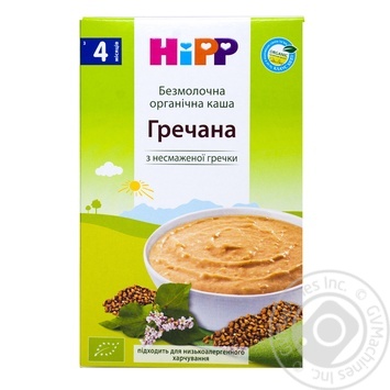 Каша детская ХиПП Гречневая безмолочная с 4 месяцев 200г купить, цены на МегаМаркет - фото 1