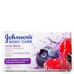 Soap Johnsons raspberry bar 125g