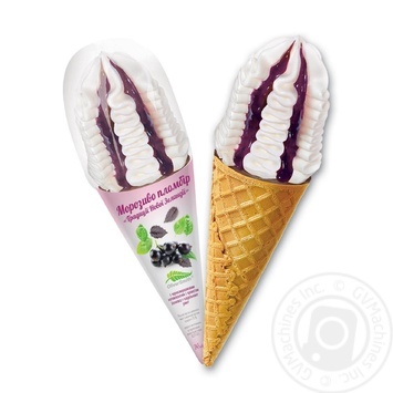 Ol.Smith Ice cream Horn with Currant Filling 145g - buy, prices for Vostorg - photo 2