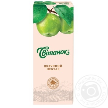 Svitanok apple nectar 0,2l - buy, prices for MegaMarket - photo 1