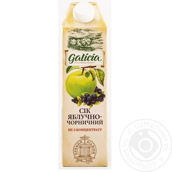 Galicia apple-blueberry juice 1l - buy, prices for MegaMarket - photo 2