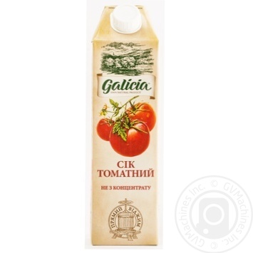 Сок Galicia томатный с солью 1л купить, цены на МегаМаркет - фото 1