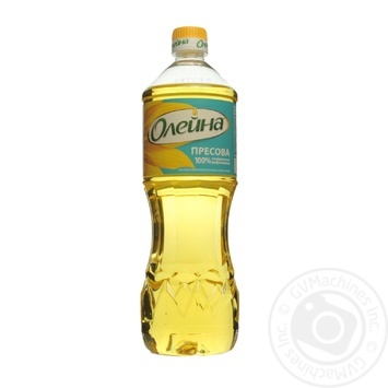 Oleina Presova Refined sunflower oil 870ml - buy, prices for MegaMarket - photo 1
