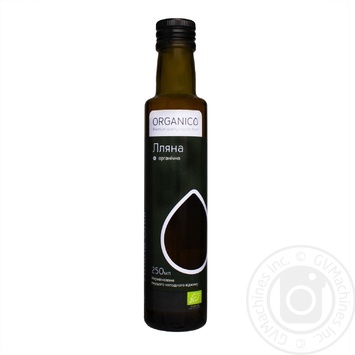 Oil Organico flaxseed unrefined 250ml glass bottle - buy, prices for MegaMarket - photo 1