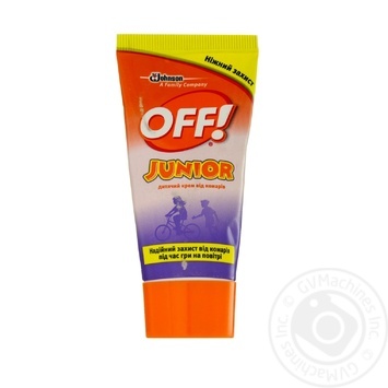 Крем против комаров OFF! Junior  Экстрим 50мл купить, цены на МегаМаркет - фото 3