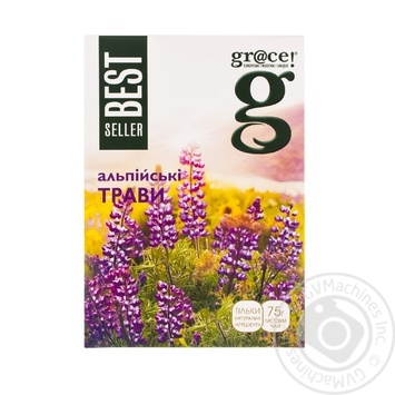 Herbal blend Grace! Alpine Herbs with green tae 75g - buy, prices for MegaMarket - photo 3