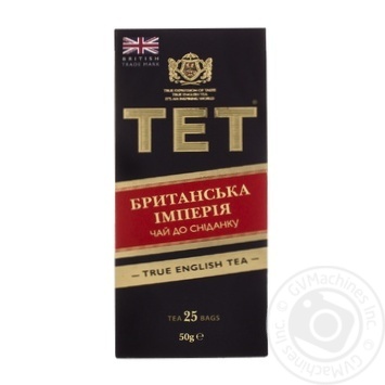 Tea Tet black packed 25pcs 50g cardboard packaging - buy, prices for MegaMarket - photo 2