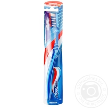 Зубная щетка Aquafresh Max Active средней жесткости купить, цены на МегаМаркет - фото 1