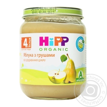 Пюре Hipp яблоко с грушами 125г купить, цены на МегаМаркет - фото 1