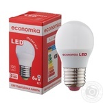 Лампа светодиодная Economka LED G45 6W E27 2800K