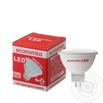Economka LED Lamp MR16 6w GU5.3 2800K - buy, prices for - photo 1