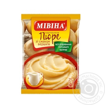 Mivina with cream potato puree 120g - buy, prices for MegaMarket - photo 1