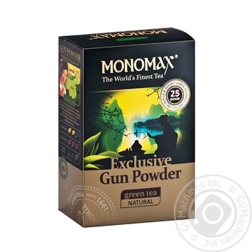 Green tea Monomakh Exclusive Gun Powder 90g - buy, prices for MegaMarket - photo 1