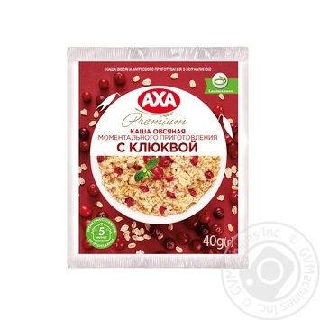 Oats porridge Axa with cranberries quick-cooking 40g - buy, prices for MegaMarket - photo 2