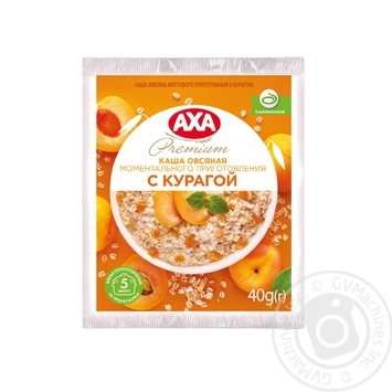 Каша овсяная Axa быстрого приготовления с курагой 40г купить, цены на МегаМаркет - фото 2