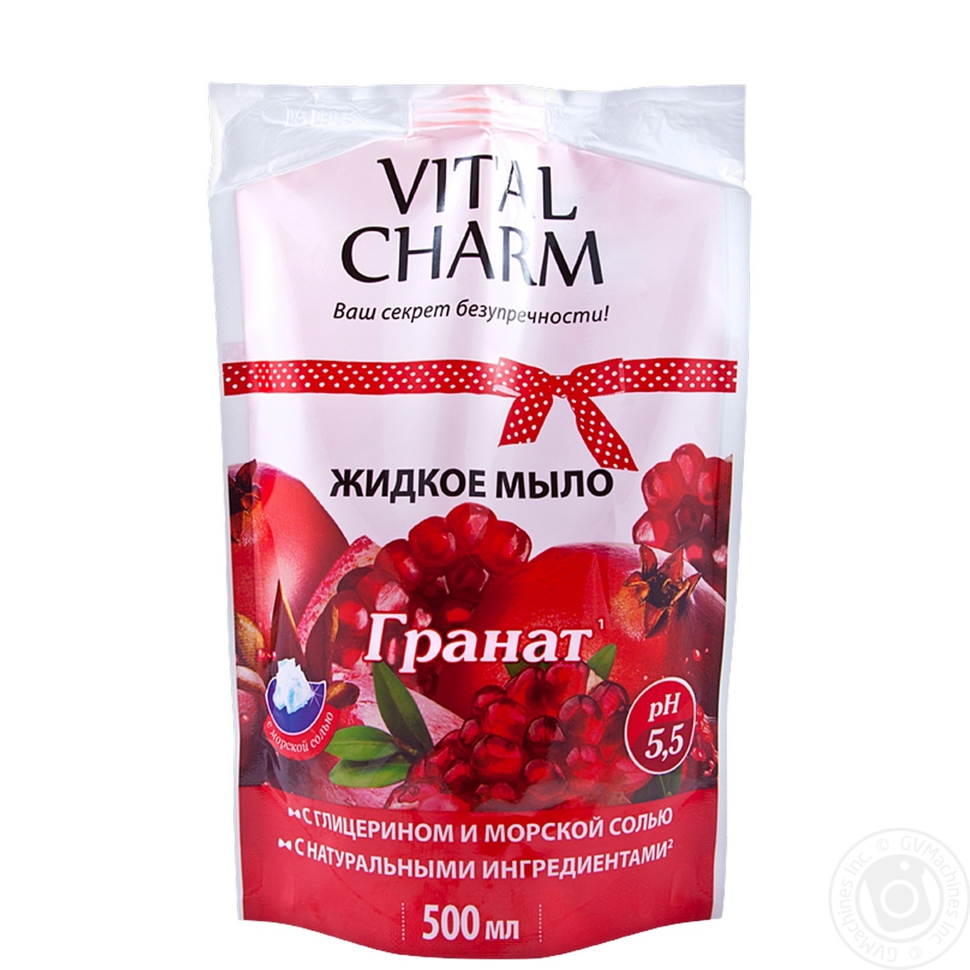 

Мыло жидкое Vital Charm Гранат 500мл