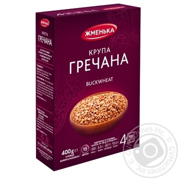 Крупа Жменька гречневая в пакетиках 400г купить, цены на МегаМаркет - фото 1