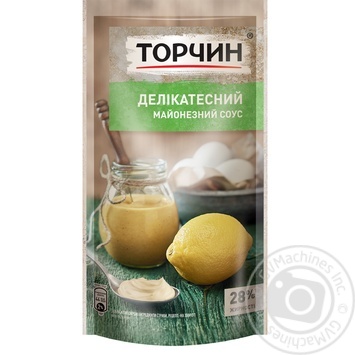 Майонезний соус Торчин Делікатесний 160г купити, ціни на МегаМаркет - фото 1