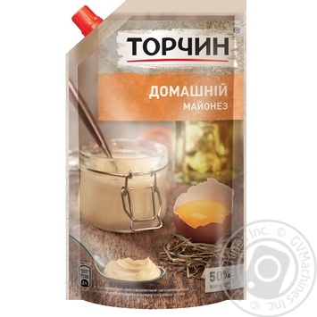 Майонез Торчин Домашній 580г купити, ціни на МегаМаркет - фото 1