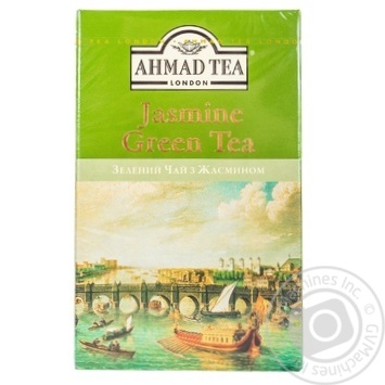 Tea Ahmad with jasmin green loose 100g cardboard packaging - buy, prices for MegaMarket - photo 5
