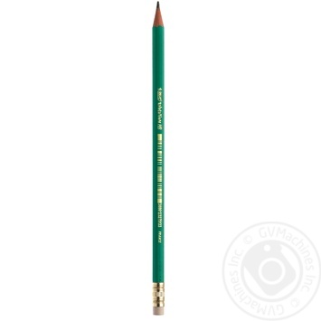 Олівець Bic Evolution ЧГ з гумкою х12 купить, цены на МегаМаркет - фото 1