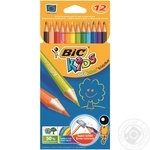 Карандаши цветные BIC Kids Evolution 12шт