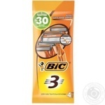 Бритва мужская BIC 3 4шт