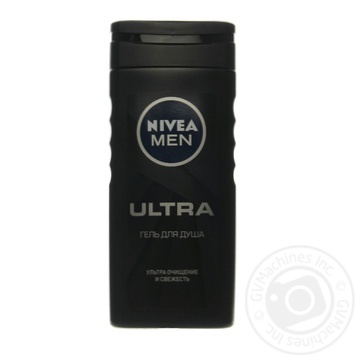 Гель для душу Nivea Men Ultra 250мл купити, ціни на МегаМаркет - фото 1
