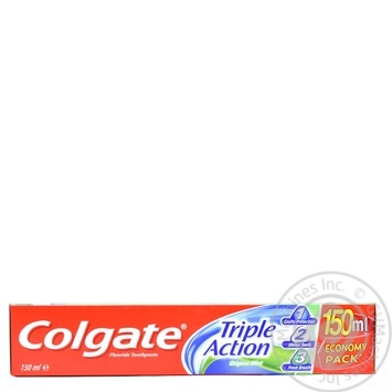 Зубна паста Colgate Потрійна Дія Натуральна м’ята 150мл купити, ціни на МегаМаркет - фото 8