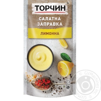 Салатная заправка Торчин Лимонная 140г - купить, цены на NOVUS - фото 1