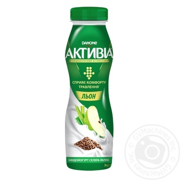 Activia with celery-apple and linen yogurt  1.3% 290g - buy, prices for MegaMarket - photo 1