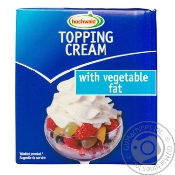 Hochwald Topping Witn Vegetable Fat Shaken Cream 25% - buy, prices for NOVUS - photo 1