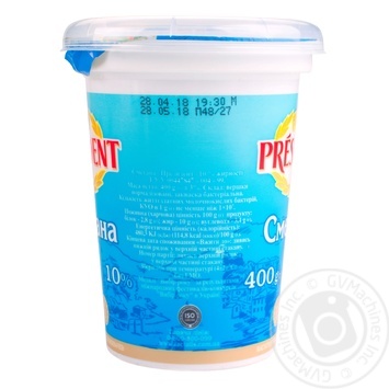 President Sour cream 10% 400g - buy, prices for MegaMarket - photo 4