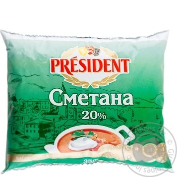 President Sour Сream - buy, prices for MegaMarket - photo 3