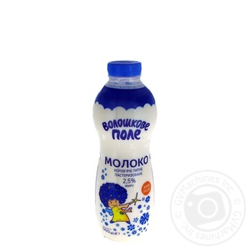 Молоко Волошкове поле пастеризованное 2.5% 900г купить, цены на МегаМаркет - фото 1