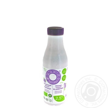 Organic Milk Blueberry Drinking Yogurt - buy, prices for MegaMarket - photo 1