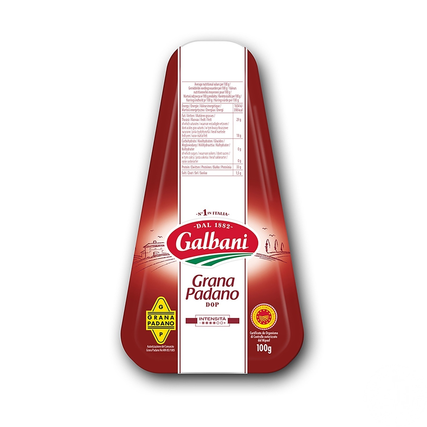 

Сыр Galbani Grana Padano 32% 100г