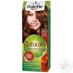 Фарба для волосся Palette Naturals 6-68 (568) Карамельний каштановий 110мл