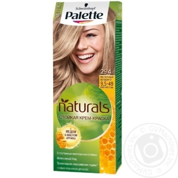 Краска для волос Palette Naturals 9,5-49 (294) Пастельный перламутр 110мл купить, цены на МегаМаркет - фото 1