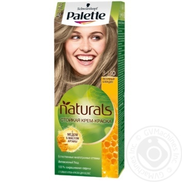 Краска для волос Palette Naturals 8-140 Песочный блондин 110мл купить, цены на МегаМаркет - фото 1