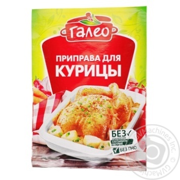 Приправа Galeo до курки 20г х6 купить, цены на МегаМаркет - фото 1
