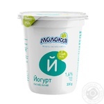 Йогурт Молокія белый густой 1.6% 330г
