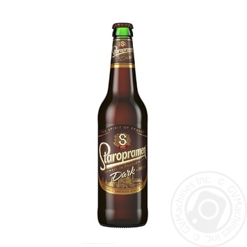 Пиво Staropramen Dark темное 3,8% 0,5л - купить, цены на METRO - фото 1