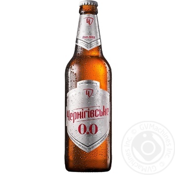 Chernihivske Non-alcoholic beer 0% 0.5l - buy, prices for NOVUS - photo 1