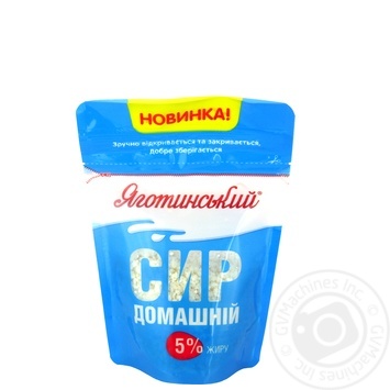 Сир кисломолочний Яготинський Домашній 5% 300г - купити, ціни на МегаМаркет - фото 2