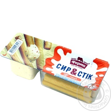 Сыр плавленый Ферма сыр&стик со вкусом пиццы 35г купить, цены на МегаМаркет - фото 1