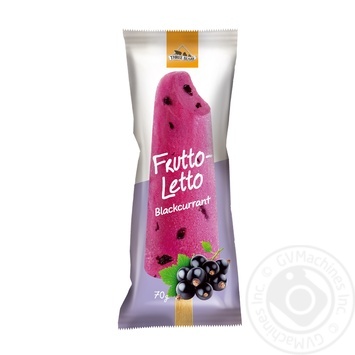 Three Bears Frutto Letto Blackcurrant Ice-cream 70g - buy, prices for NOVUS - photo 1