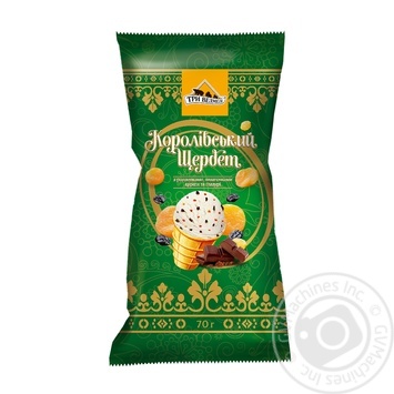 Three Bears Korolivskyi sherbet Ice-cream in wafer cup 70g - buy, prices for MegaMarket - photo 2